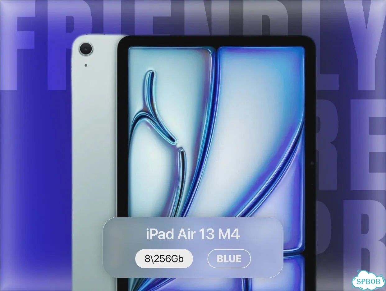 iPad Air 13 M4 2026 256gb wi-fi Blue фото 1