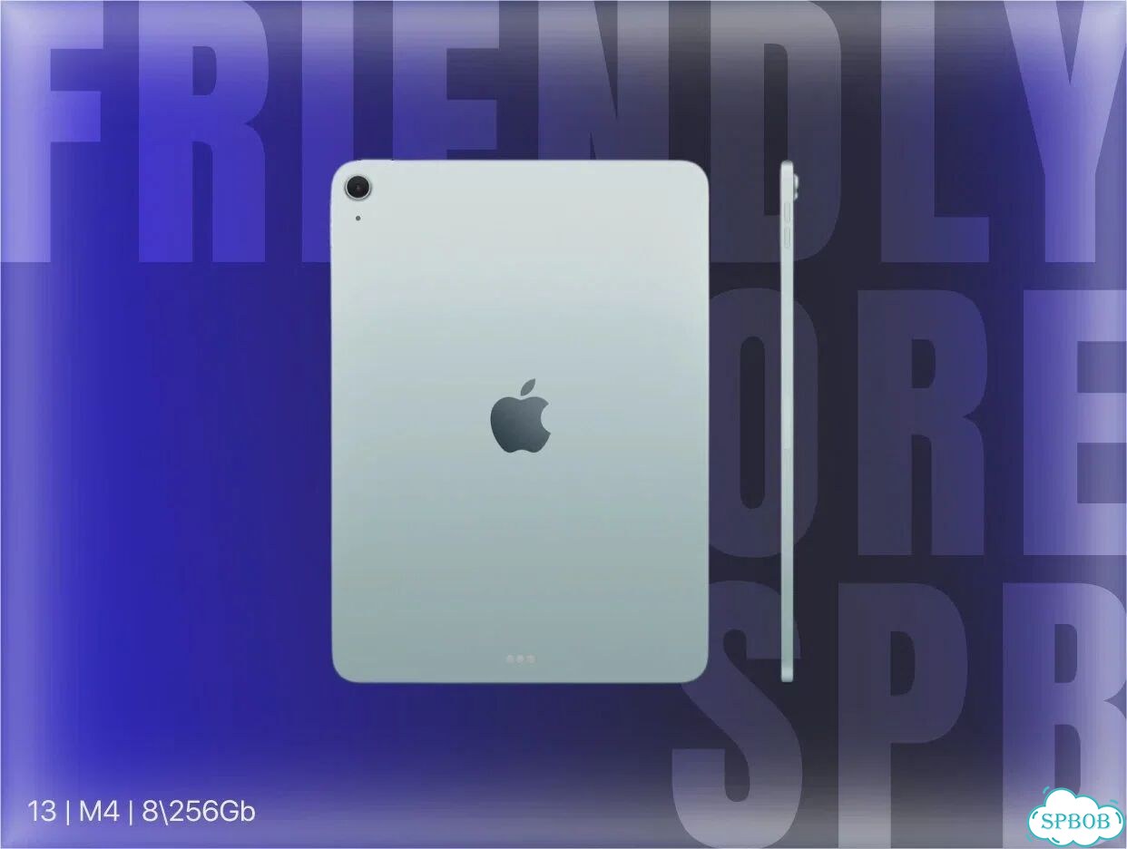 iPad Air 13 M4 2026 256gb wi-fi Blue фото 3