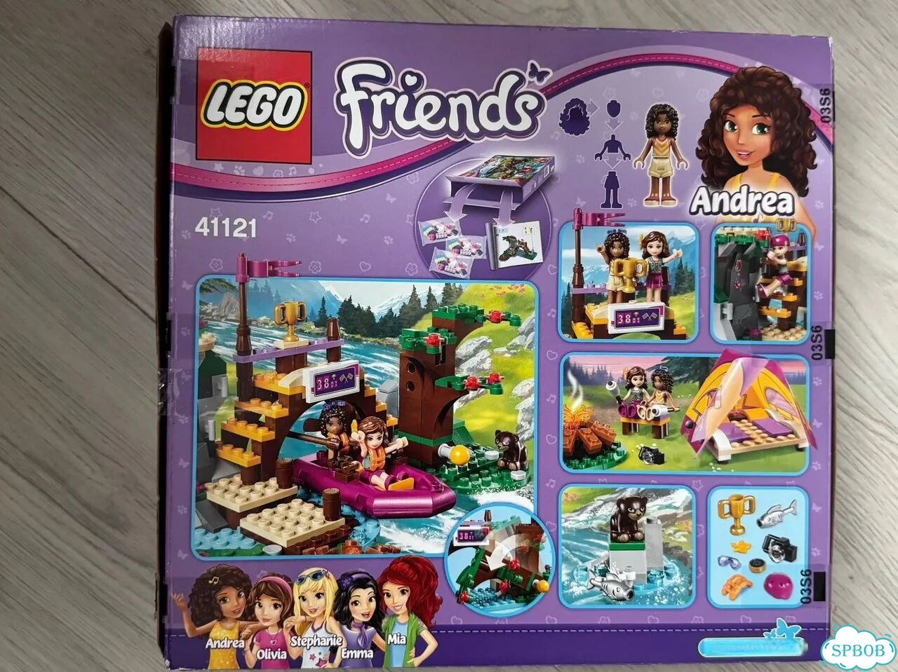 Lego friends палатка и сплав по реке фото 2
