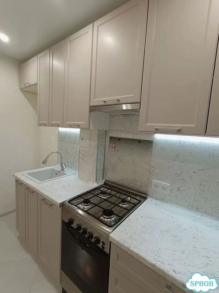 Кухонный гарнитур на заказ прямой модульный фото 3