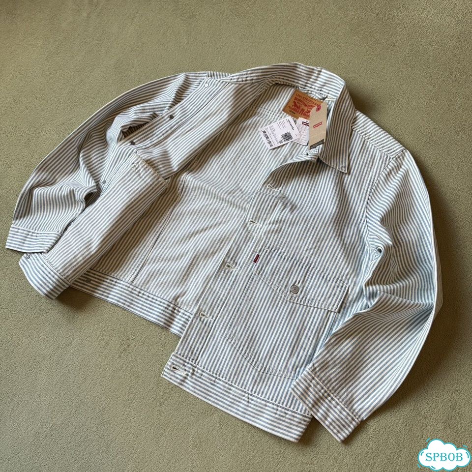 Джинсовая куртка Levi's (L) новая фото 3