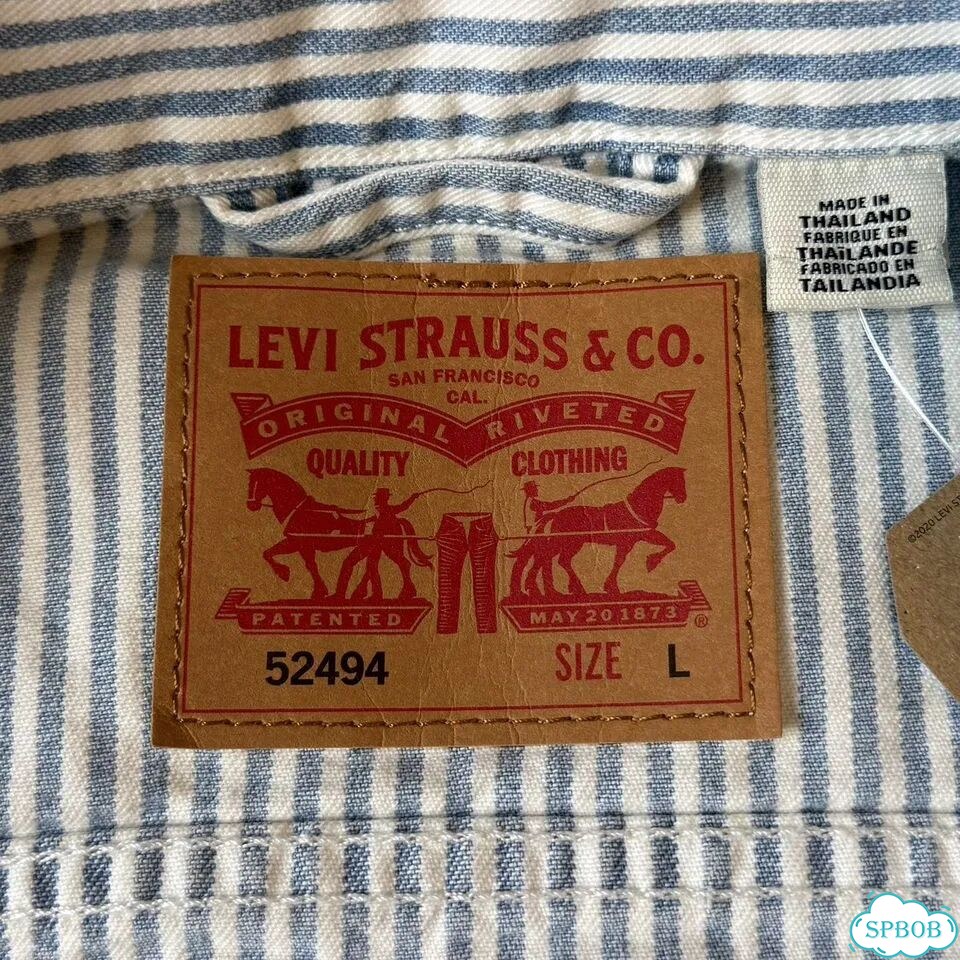 Джинсовая куртка Levi's (L) новая фото 7