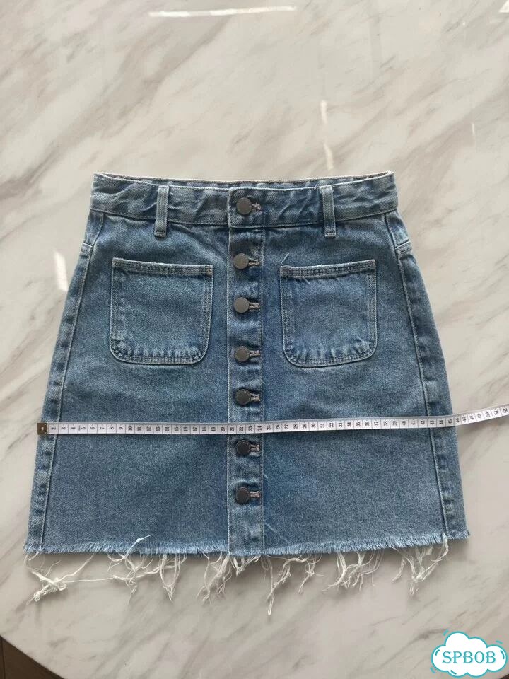 Джинсовая юбка Zara фото 5