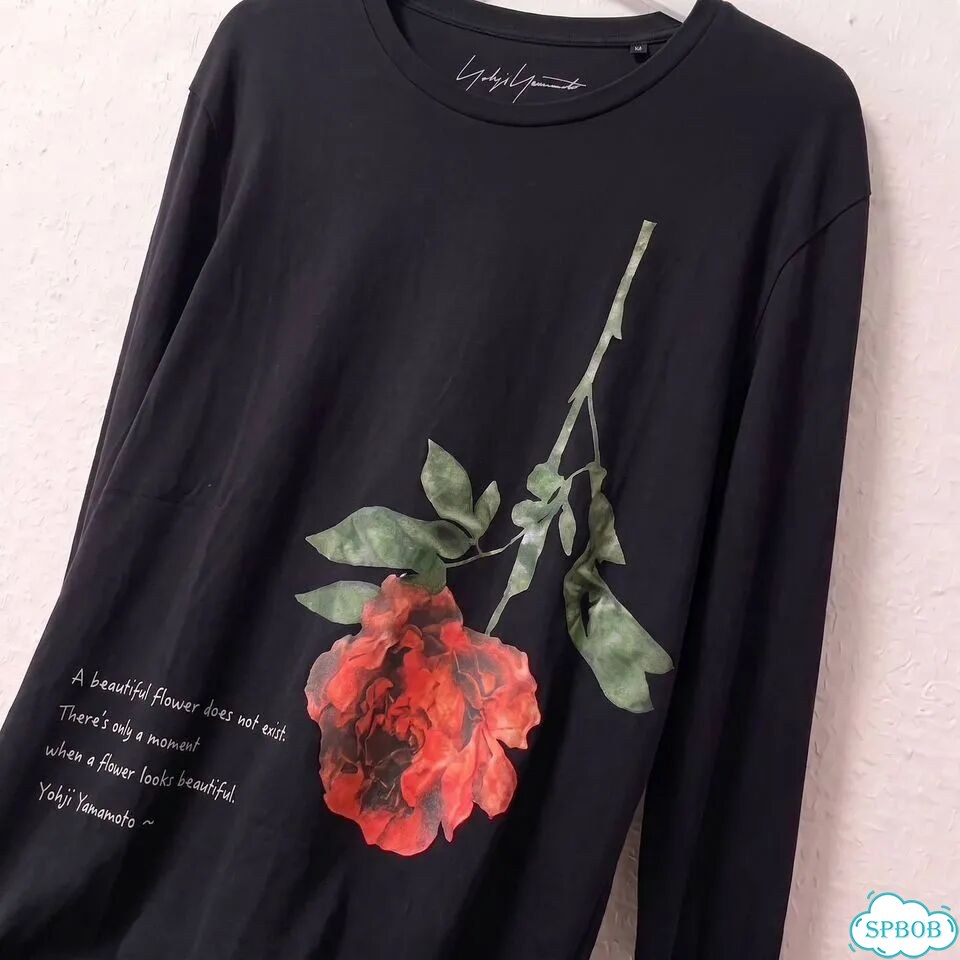 Лонгслив Yohji Yamamoto flower sleeve фото 2