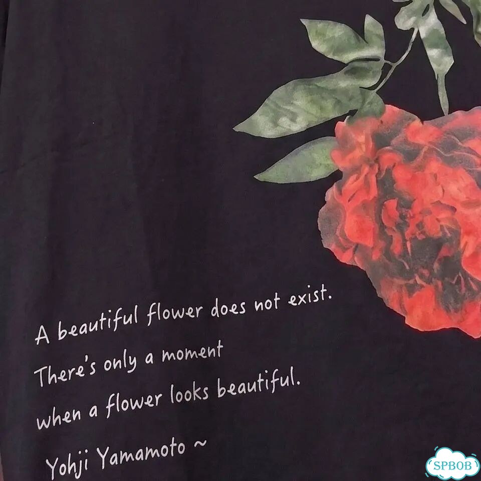 Лонгслив Yohji Yamamoto flower sleeve фото 8