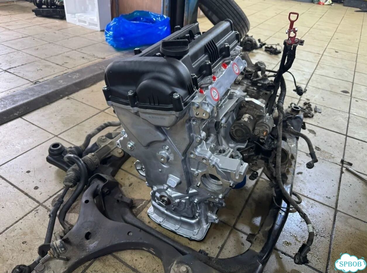 Двс G4FC 1.6 L Hyundai Solaris Kia Ceed фото 1