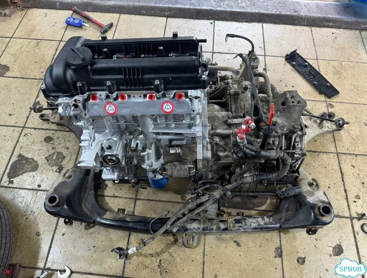 Двс G4FC 1.6 L Hyundai Solaris Kia Ceed фото 3