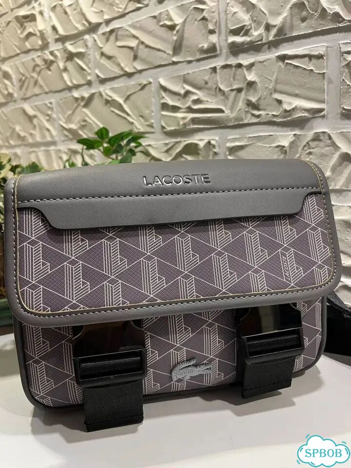 Сумка lacoste monogram мужская premium фото 1