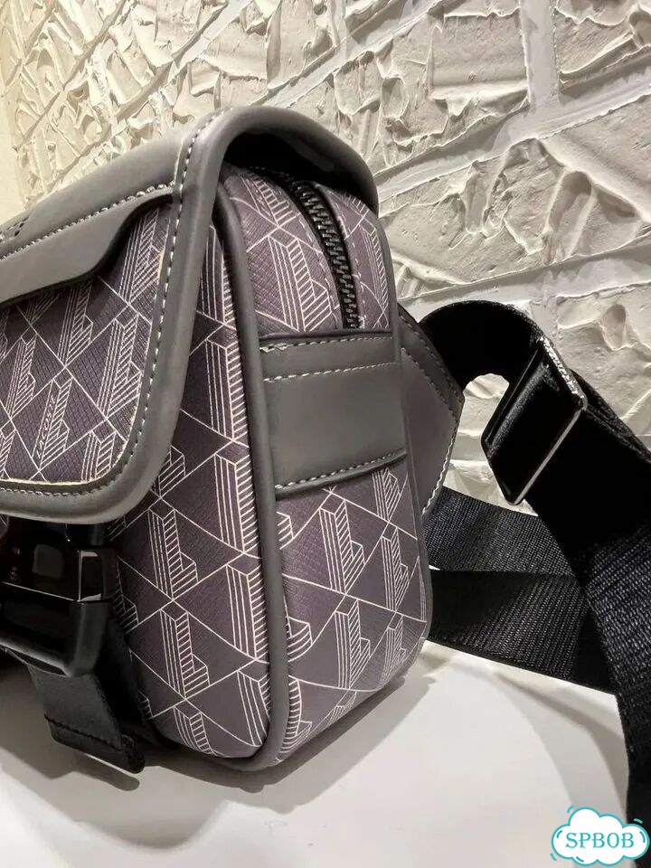 Сумка lacoste monogram мужская premium фото 3