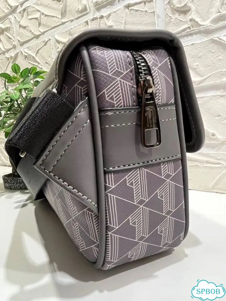 Сумка lacoste monogram мужская premium фото 4