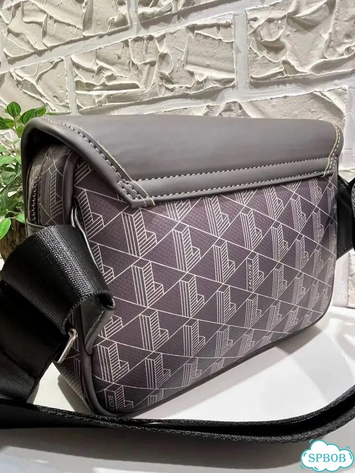 Сумка lacoste monogram мужская premium фото 5