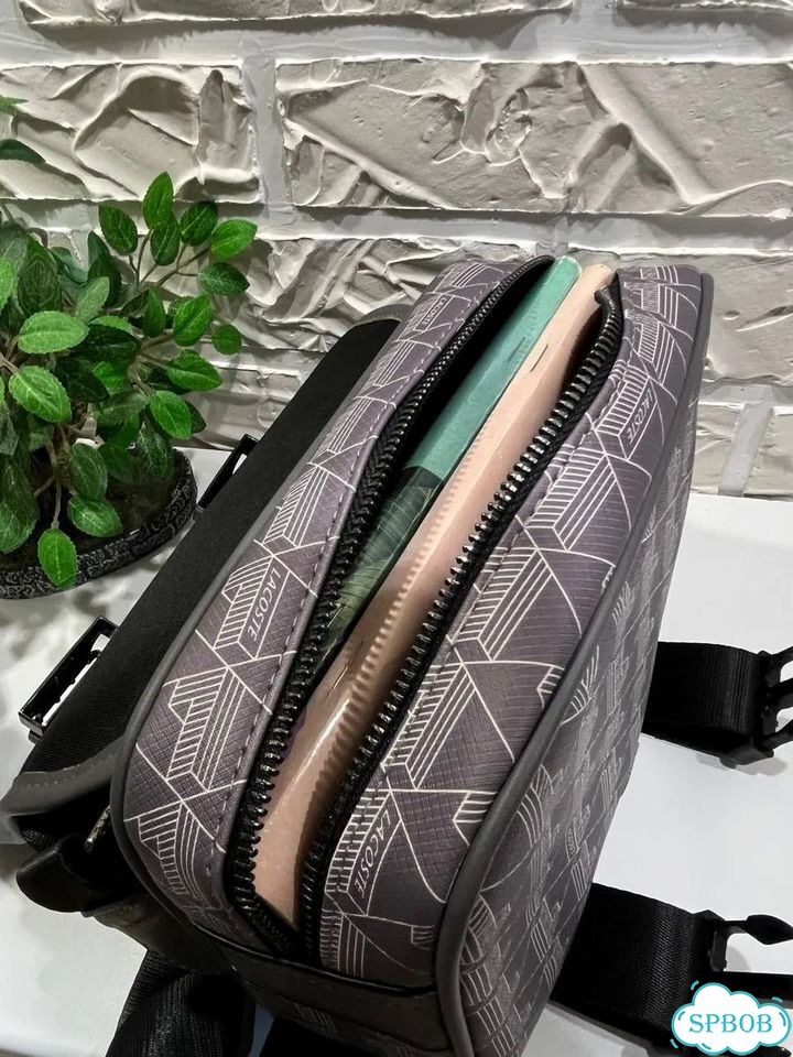 Сумка lacoste monogram мужская premium фото 7