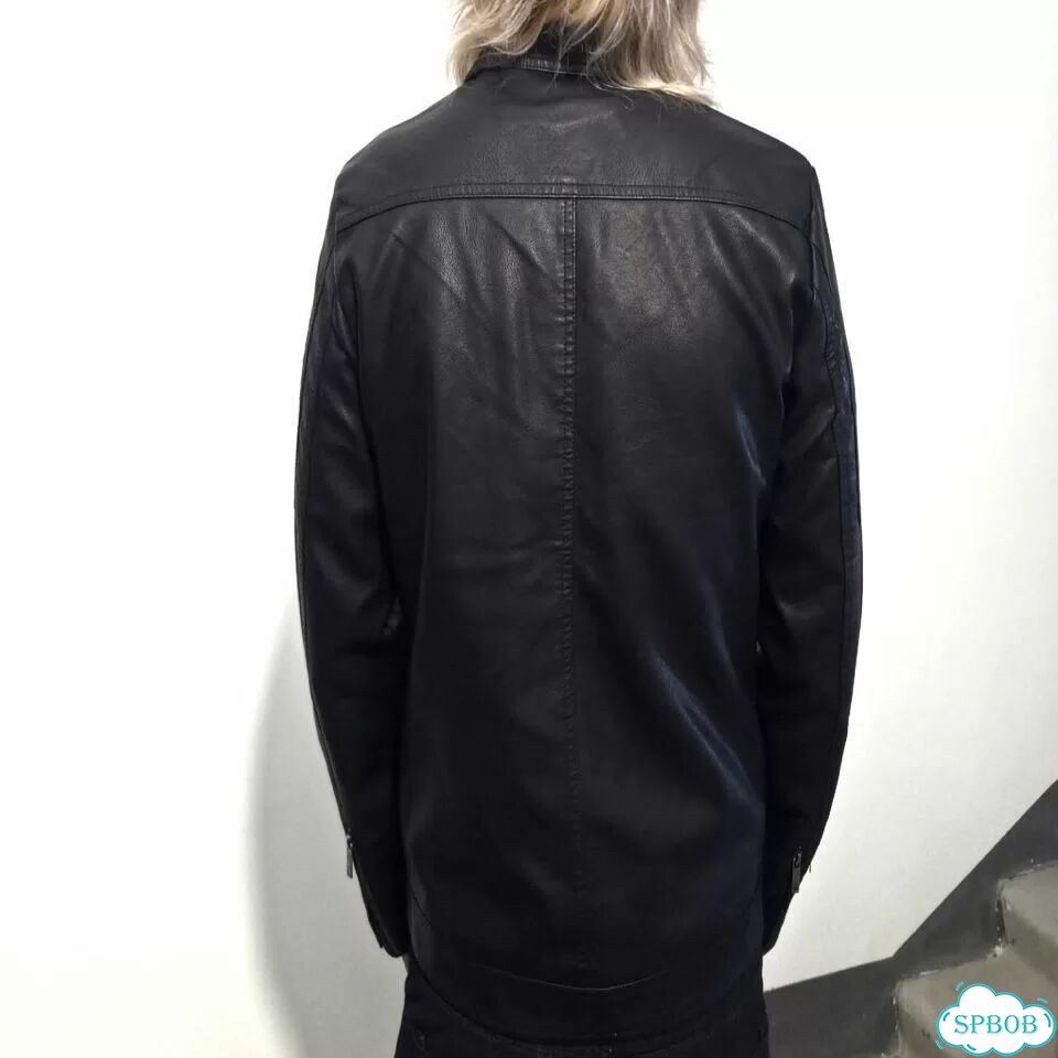 Кожаная куртка If6was9 CCP укороченная balenciaga фото 4