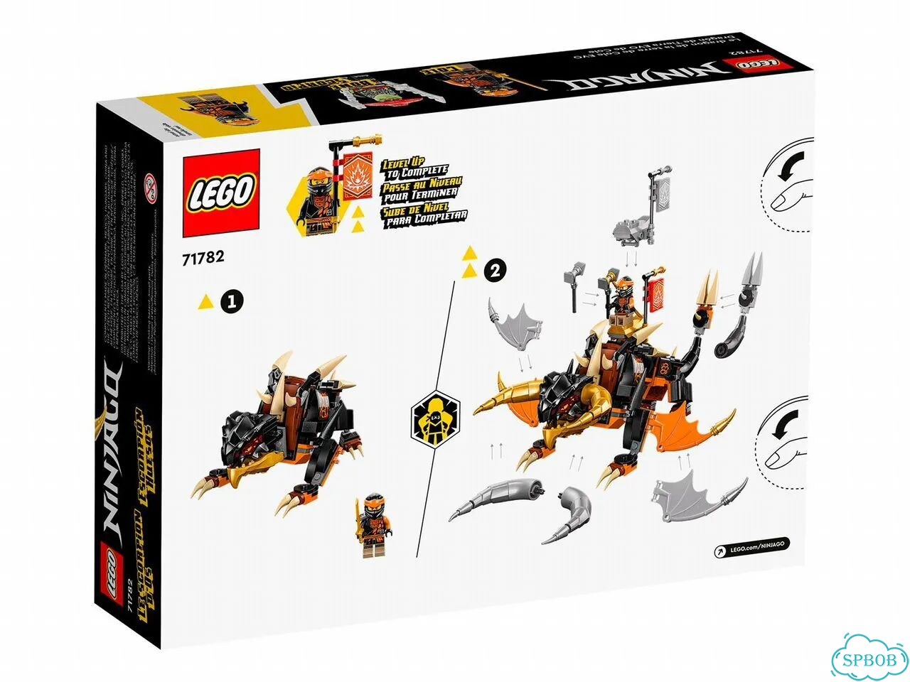 Lego Ninjago Лего 71782 Земляной дракон Коула фото 2