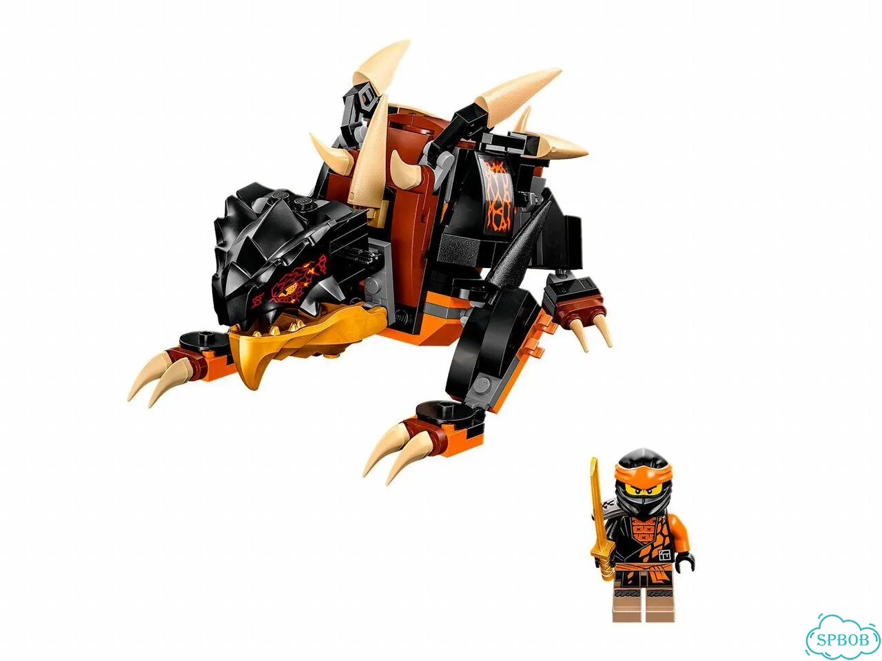 Lego Ninjago Лего 71782 Земляной дракон Коула фото 5