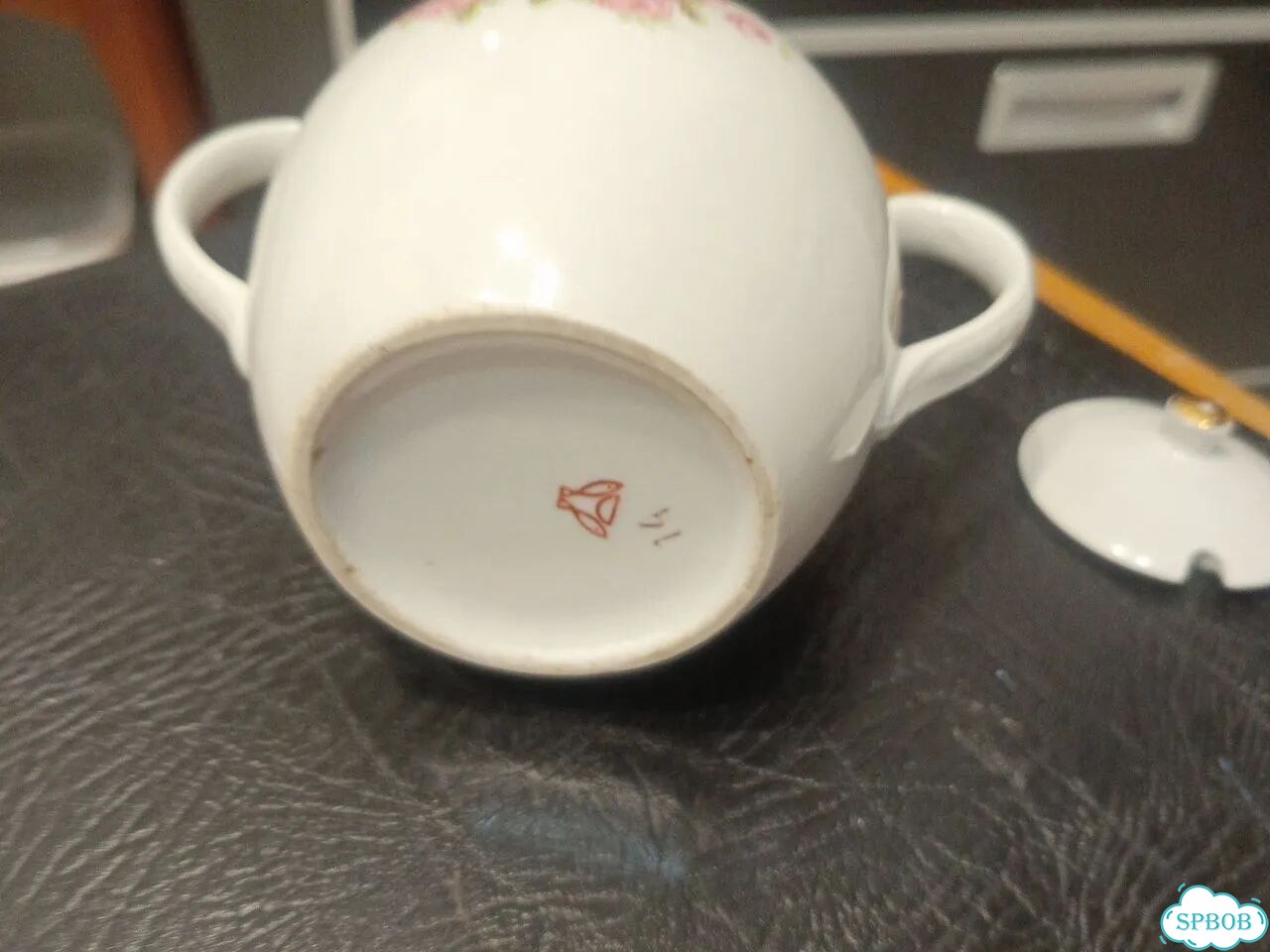 Сахарница СССР фарфор фото 2