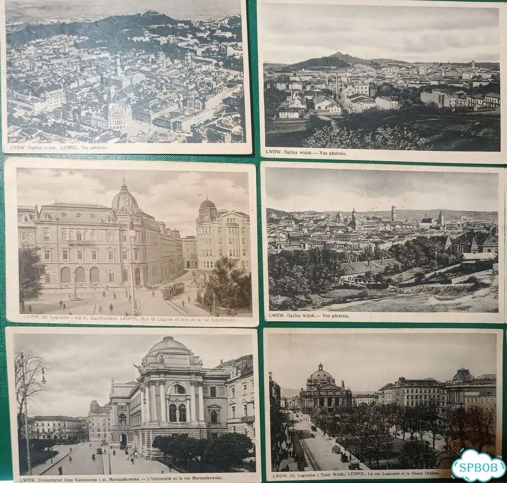 Открытки города Львов 1937-1938гг фото 1