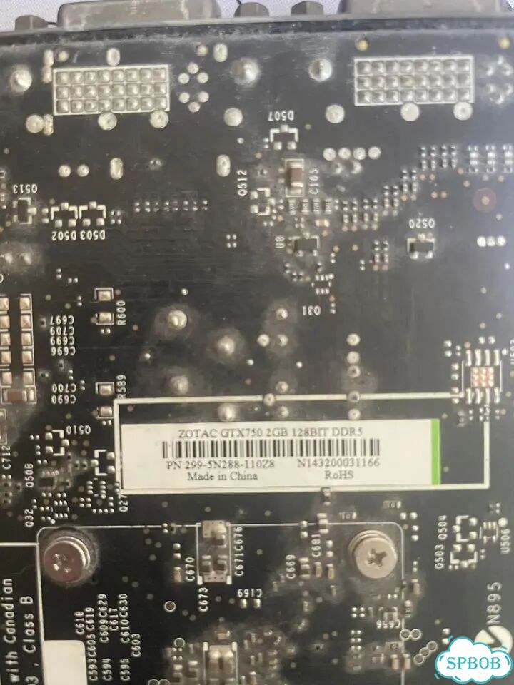 Видеокарта gtx 750 2gb фото 1