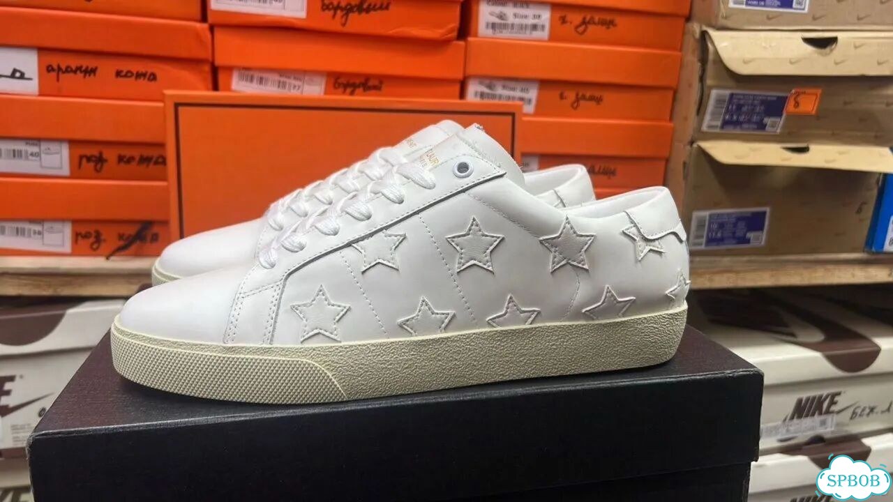 Кеды Saint Laurent Court Classic SL/06 фото 1