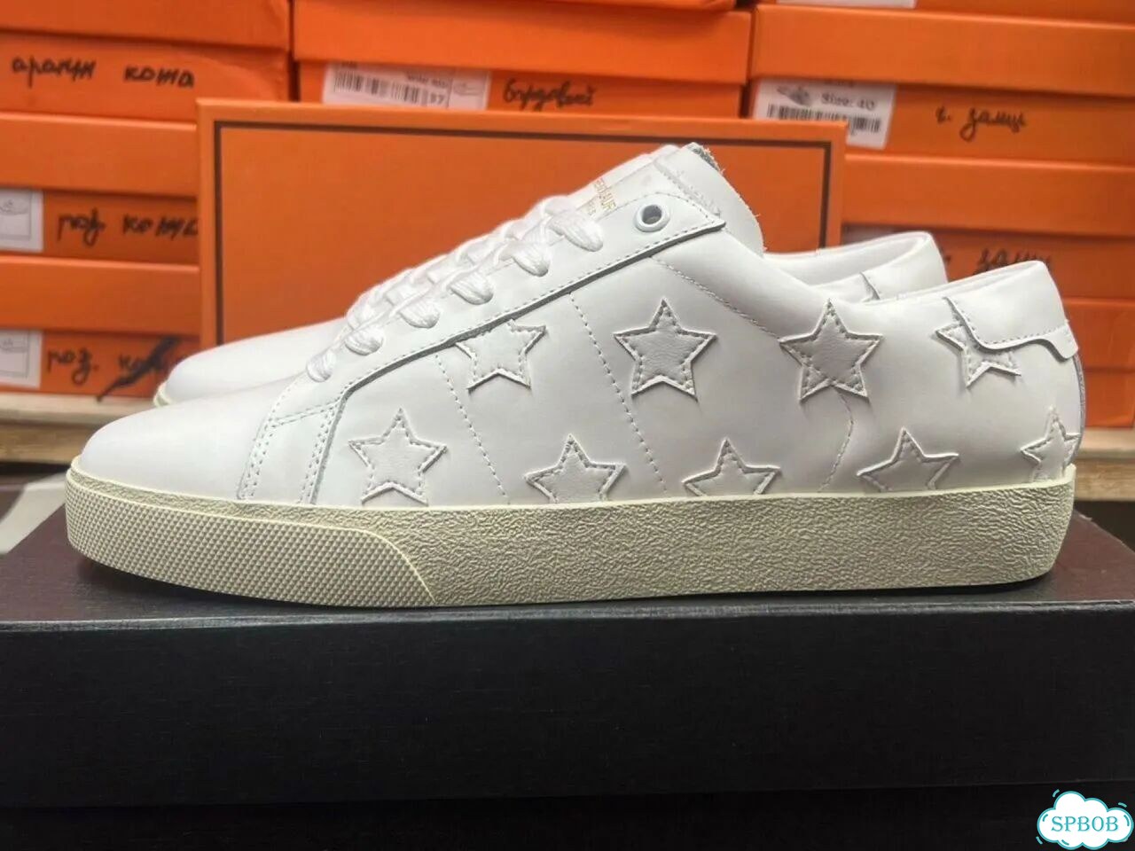 Кеды Saint Laurent Court Classic SL/06 фото 3