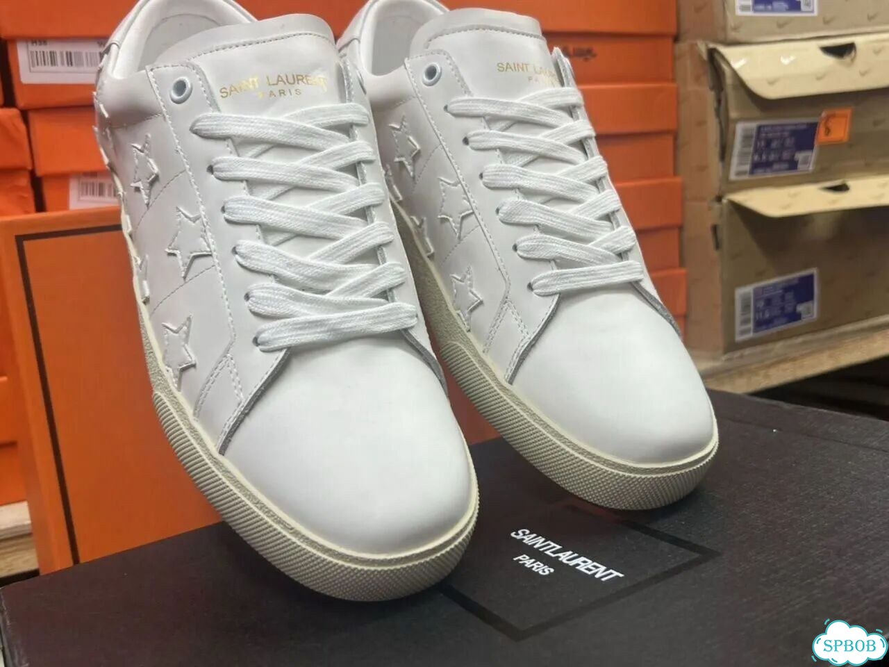 Кеды Saint Laurent Court Classic SL/06 фото 4