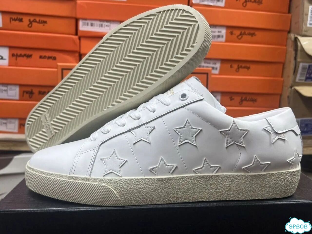 Кеды Saint Laurent Court Classic SL/06 фото 5