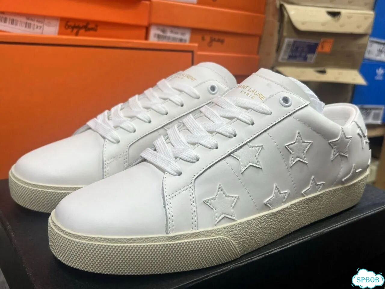 Кеды Saint Laurent Court Classic SL/06 фото 9