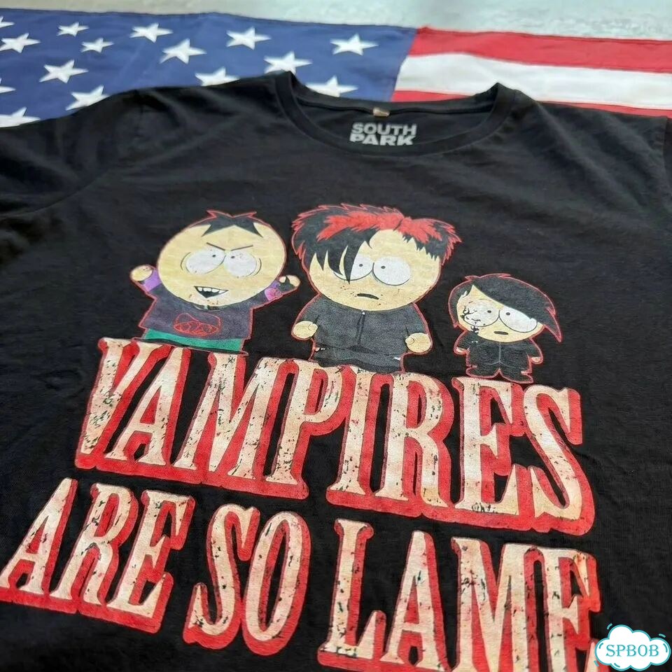Футболка South Park Vampires are so lame Vintage фото 2