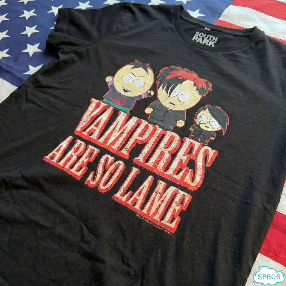 Футболка South Park Vampires are so lame Vintage фото 3