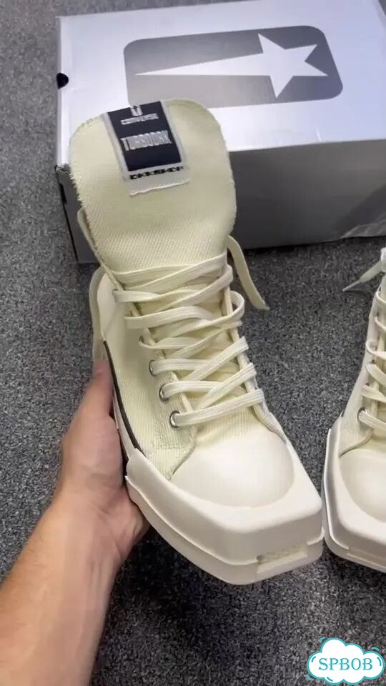 Converse Rick Owens Turbodrk белые фото 1