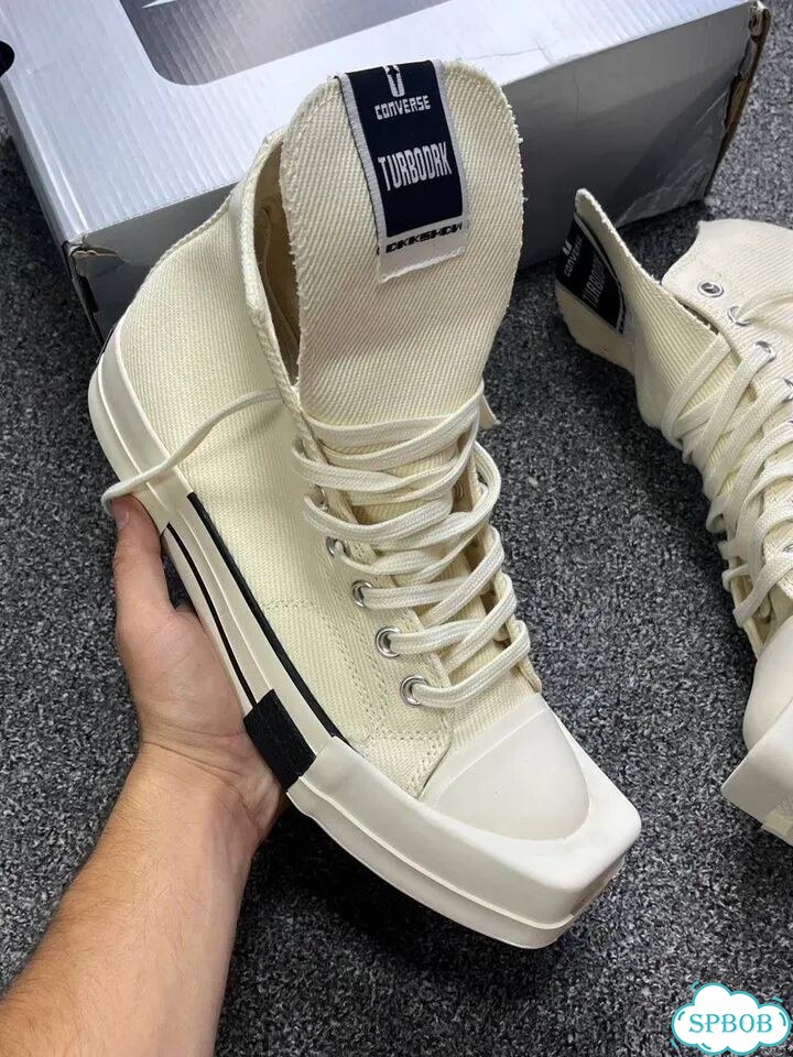 Converse Rick Owens Turbodrk белые фото 2