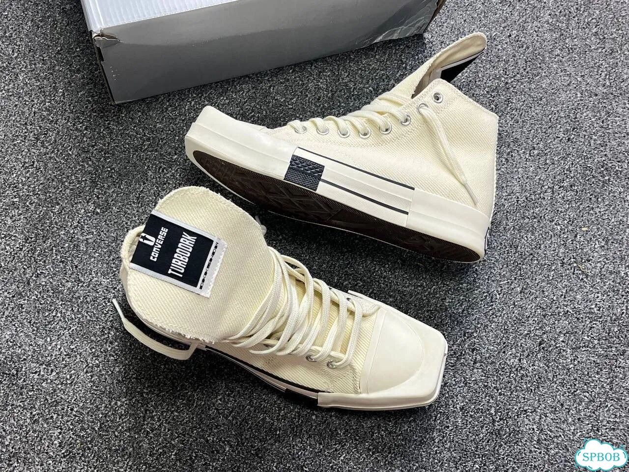 Converse Rick Owens Turbodrk белые фото 5