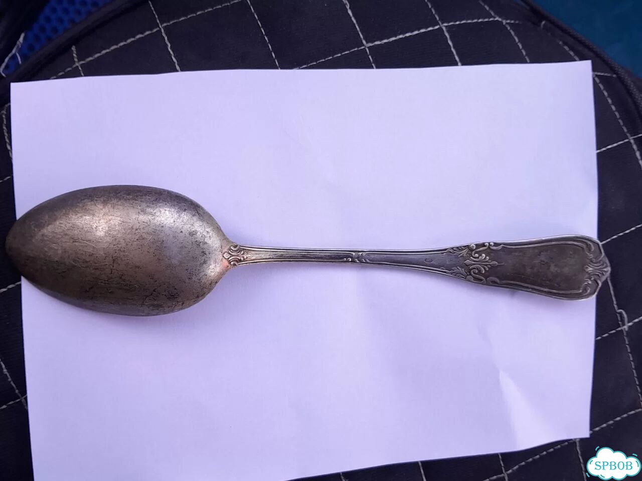 Столовая ложка серебро фото 2
