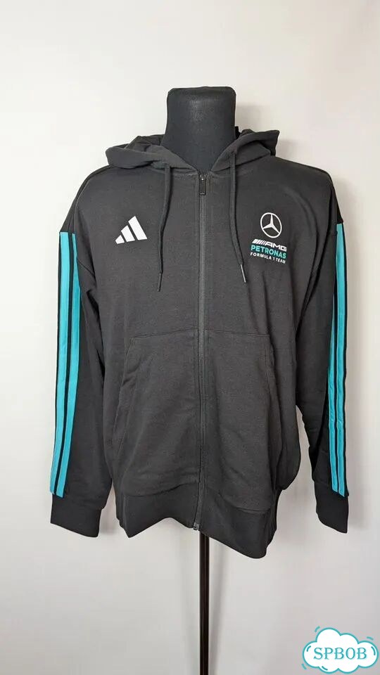 Толстовка Худи Кофта Adidas Mercedes AMG NEW 2026 фото 1