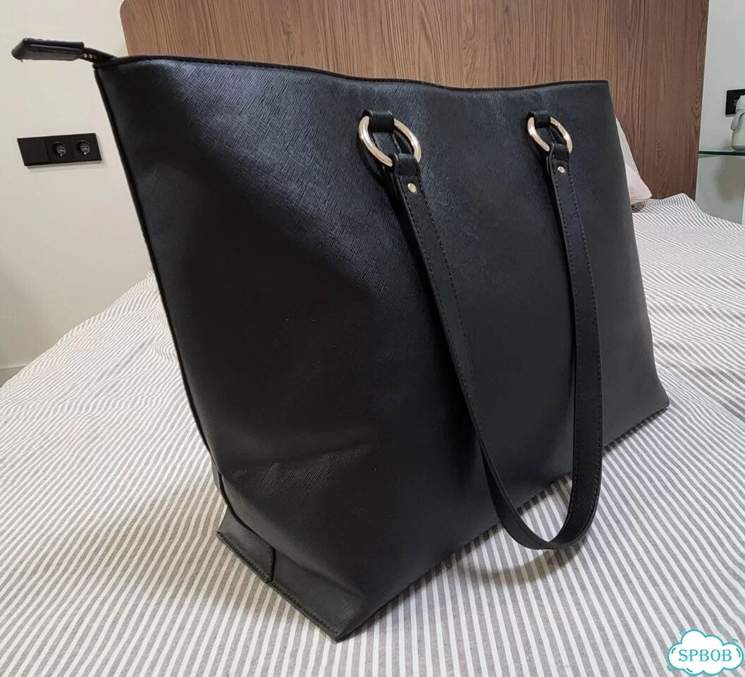 Сумка Trussardi lisbona черная фото 5
