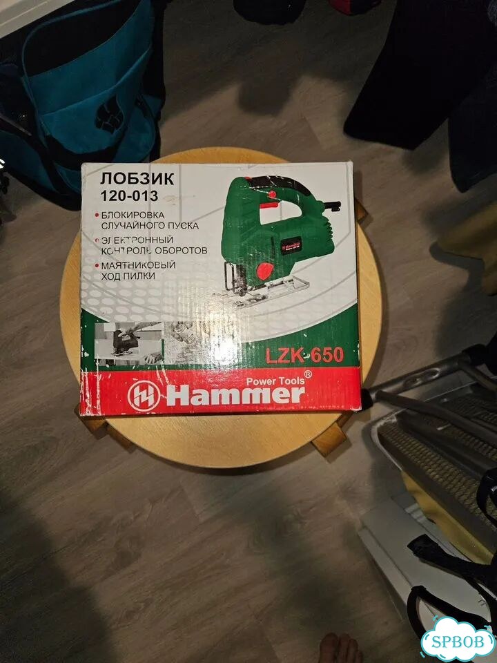 Электро лобзик hammer lzk-650 фото 2