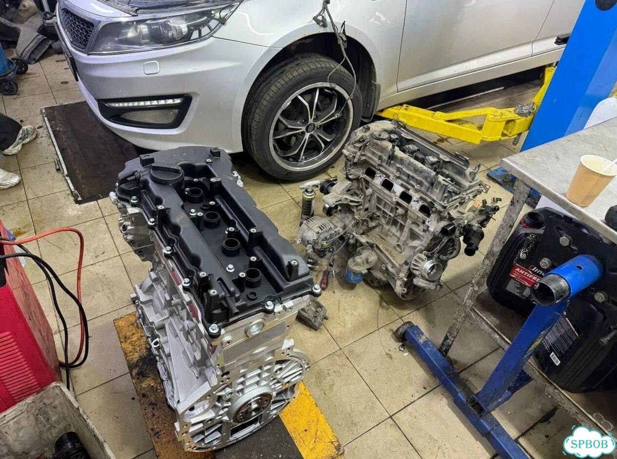 Двс G4KE 2.4 L Kia Sorento Kia Optima фото 3