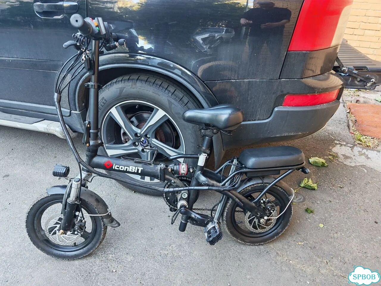Складной электровелосипед iconeBIT E-bike ib-1910k фото 1