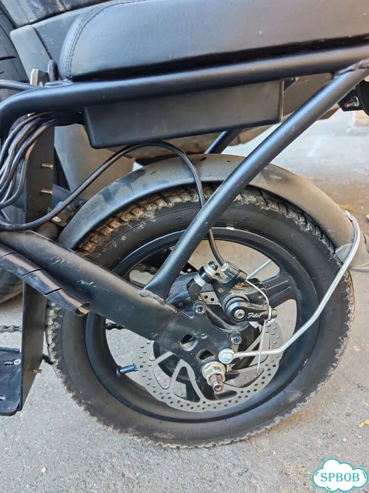 Складной электровелосипед iconeBIT E-bike ib-1910k фото 3