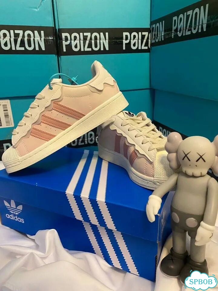 Кеды Adidas Superstar розовые фото 2