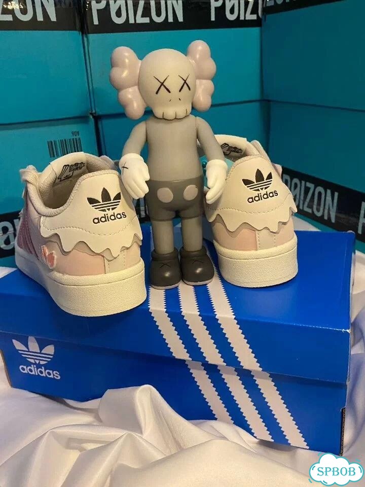 Кеды Adidas Superstar розовые фото 3