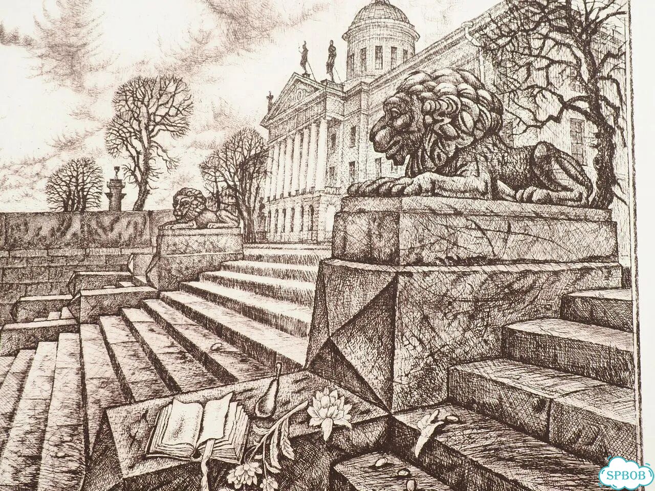 Е. Новиков. «На набережной Макарова». 2004 г фото 4