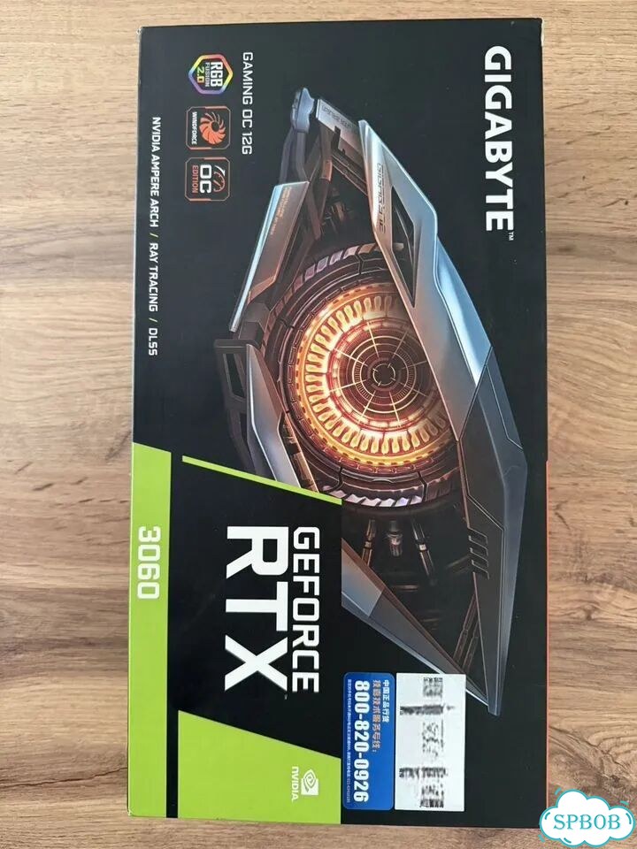 Видеокарта Gigabyte RTX 3060 12 Гб фото 1