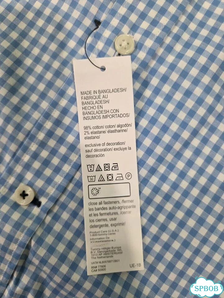 Tommy hilfiger рубашка мужская оригинал фото 5