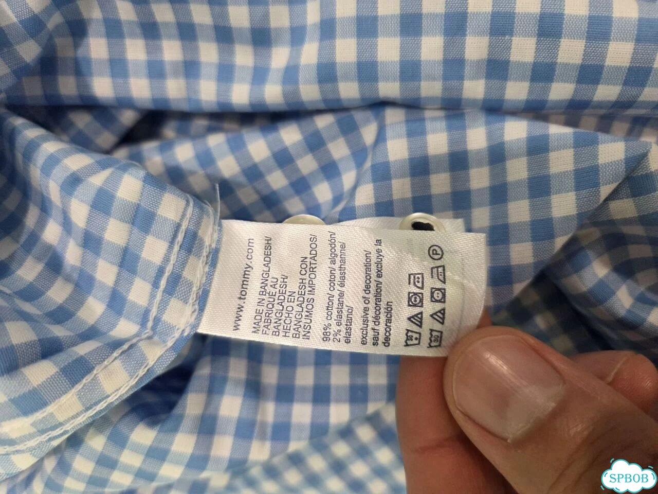 Tommy hilfiger рубашка мужская оригинал фото 7