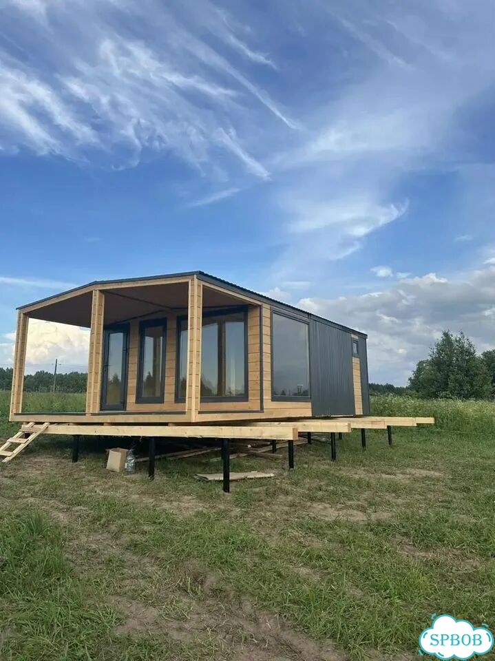 Каркасный дом дачный домик модульный дом фото 1