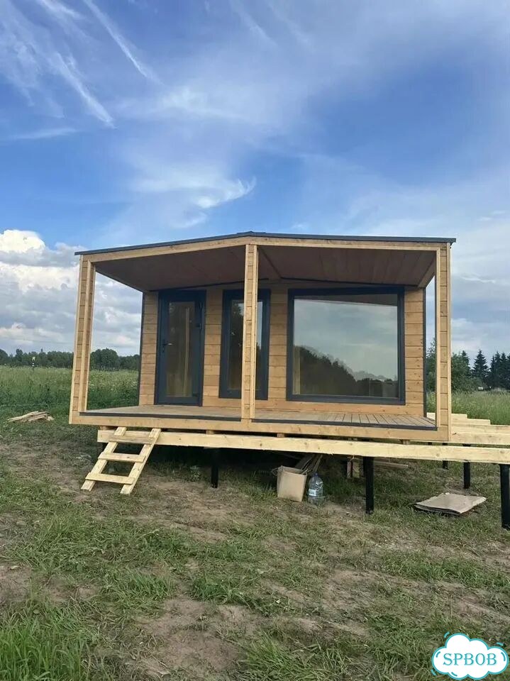 Каркасный дом дачный домик модульный дом фото 2