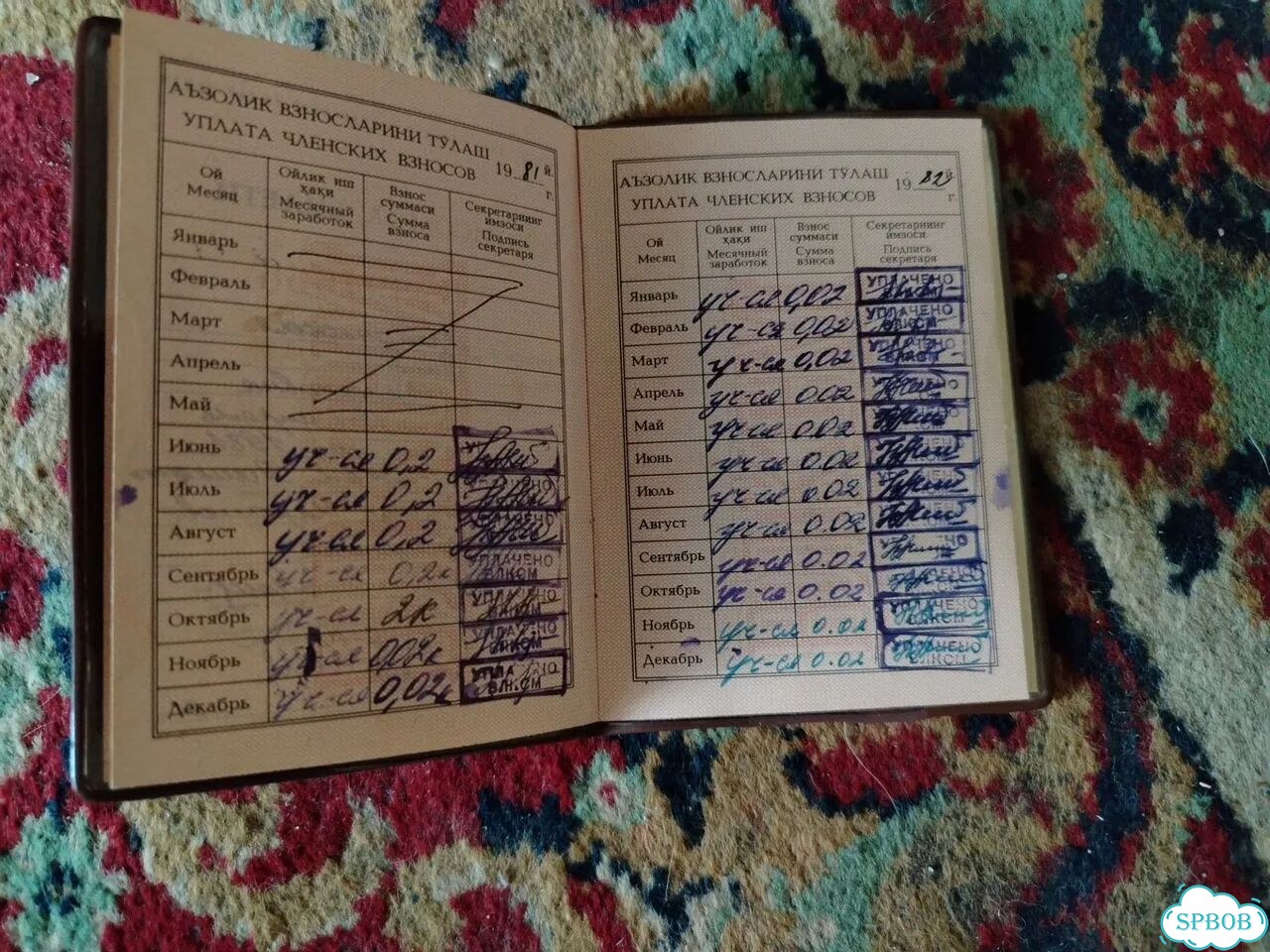 Комсомольский билет СССР фото 2