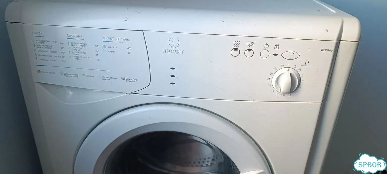 Стиральная машина indesit на запчасти фото 3