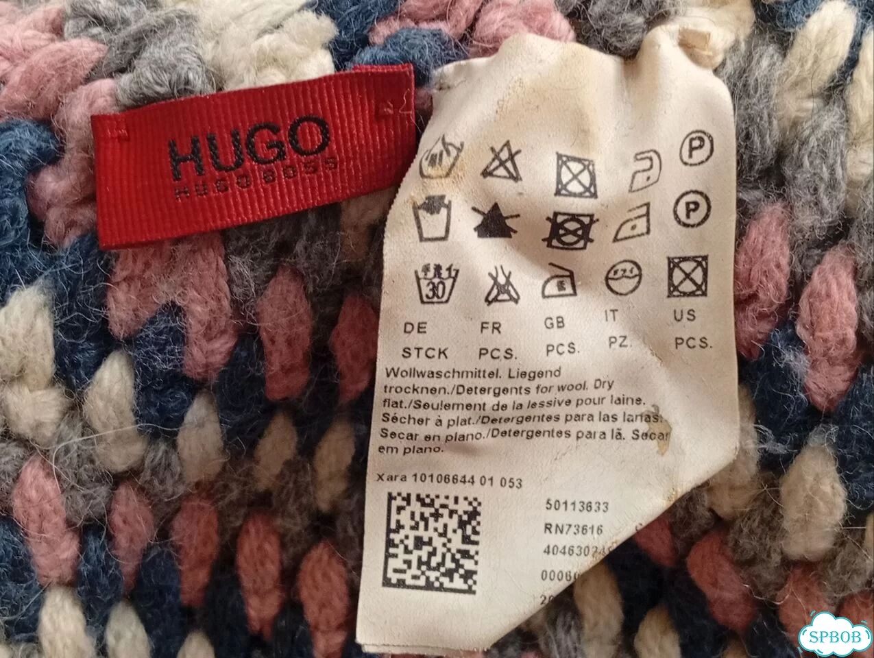 Hugo boss. Шапка вязаная фото 5